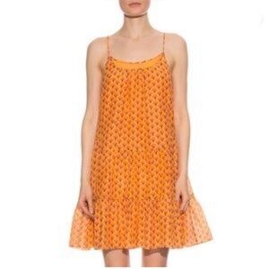 NWOT DVF Baylee Peace Palm Print Dress Sz M